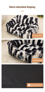 Cama para Mascotas, Casa para Gatos, Ortopédica, Ecológica, Sofá para Mascotas, con Cordón, Embalaje <span class=keywords><strong>de</strong></span> Cartón Sólido, Felpa Suave, Suministros para Gatos - Product Image 6