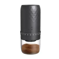 Moulin à café électrique, portable, réglage de la finesse de mouture, fonctionnement à une touche, compagnon idéal pour un café fraîchement moulu