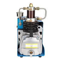 Gonfleur électrique haute pression Portable 30MPA 300bar pompe respiratoire de plongée 4500psi Piston refroidissement par Air Mini compresseur d'air