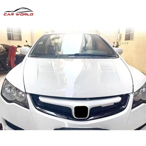 Lưới tản nhiệt giảm giá cho Honda Civic 2006 2007 2008, chất liệu nhựa ABS, phụ kiện ô tô, lưới tản nhiệt cho Civic <span class=keywords><strong>FD2</strong></span> 2006-2011, màu đen mờ - Product Image 2