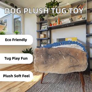 Nuevo Diseño de Juguete de Peluche Ecológico para Perros, Juguete Interactivo de Arrastre y Rompecabezas para Perros de <span class=keywords><strong>Wowo</strong></span> - Product Image 1