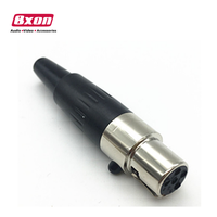Connecteurs audio Mini XLR mâle 5 broches vers Mini XLR femelle 5 broches