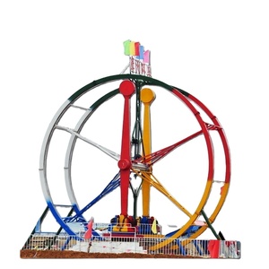 Manèges de <span class=keywords><strong>parc</strong></span> d'attractions pour adultes : Grande roue en <span class=keywords><strong>bois</strong></span> et PVC, capacité 8 personnes, pour extérieur - Product Image 4