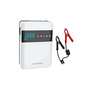 Démarreur de voiture portable 4-en-1 en ABS avec compresseur d'air 150 PSI, pompe à pneus et <span class=keywords><strong>station</strong></span> de batterie pour vélo, ballon, SUV, camping - Product Image 1
