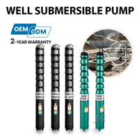 Pompe submersible haute pression fiable et personnalisée avec panneau de commande externe pour les besoins de pompage de puits profonds dans les systèmes solaires