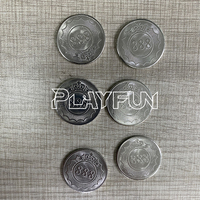 Jetons en laiton métalliques personnalisés, jetons personnalisés pour machine de jeu à pièces