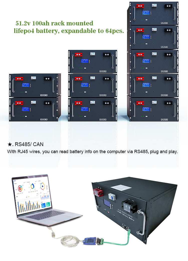 48V 100ah Lithium Ion Battery 200ah 5KW 10KW 48V For Solar Energy