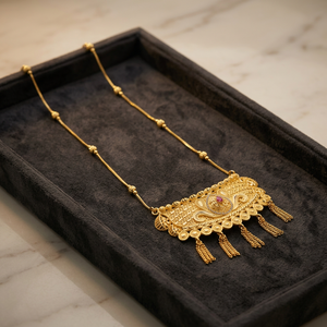 Wholesale 14K18K24K Gold Plated Forming Long Necklaces Turkish Design Jewelry Set Traditional Dubai Style Fashion Jewelry Set - Product Image 2