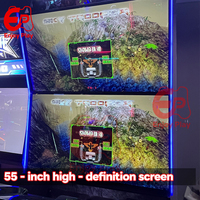 Simulador de Carreras para Interiores, Máquina de Juego Arcade, Directo de Fábrica, Cabina de Movimiento Individual, Máquina de Combate Aéreo 55 HD para Centros Comerciales y FEC, Personalizable