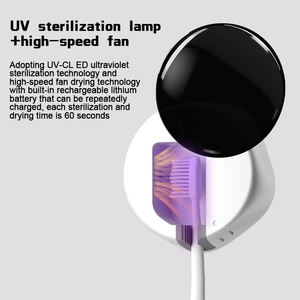 UV Toothbrush Disinfection Mini Portable Wall Mounted Smart <b>Tooth</b> <b>Brush</b> Sterilizing <b>Holder</b> Toothbrush Sanitizer Sterilization - Product Image 6