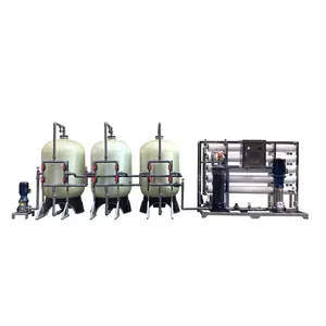 Sistema di filtrazione ad osmosi inversa 10 metri cubi/ora macchinari per il trattamento ad osmosi inversa dell'acqua del pozzo salino