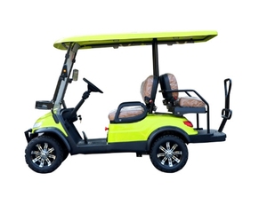 Carrito de Golf Convertible de Cuatro Ruedas a Bajo Precio con Motor de 5kw para Patrullaje de Propiedades Turísticas, Hoteles, Campus y Uso Turístico - Product Image 4