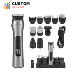 Cortadora de pelo multifuncional 5 en 1 con pantalla LED más vendida para hombres, cortadora de pelo impermeable IPX6 para cejas y <span class=keywords><strong>nariz</strong></span> - Product Image 1