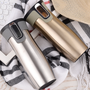 Nouvelle conception, tasse à café intelligente en acier inoxydable thermo-isolée de 420 ml, personnalisable - Product Image 6
