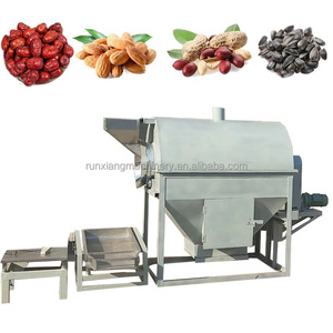เครื่องคั่วถั่วอัตโนมัติอเนกประสงค์เชิงพาณิชย์ พร้อมเครื่องยนต์และมอเตอร์ กำลังการผลิตสูง 100-500 กก./ชม. - Product Image 2