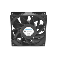 WELLSUNFAN 静音游戏电脑服务器 高风量 散热效率 长寿命 带塑料散热器 适用于电源