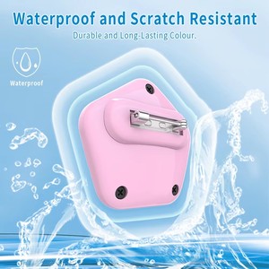 Mini lindo estrella niños titular Invisible Pin oculto para <span class=keywords><strong>Airtag</strong></span> niños chico ancianos equipaje ropa para Airtags funda rastreador cubierta - Product Image 5