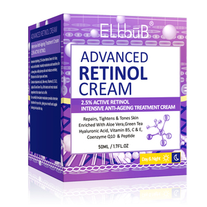ELbbuB Crema Facial con Retinol, Tratamiento Antiedad, Reafirmante, Tonificante y Reparador Activo - Product Image 3