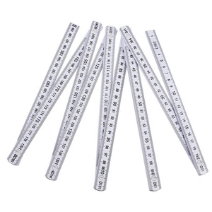 Regla Plegable de Alta Calidad al por Mayor, Regla de Plástico Plegable de 2 Metros, Zollstock de 10 Pliegues, Herramienta de Medición - Product Image 2