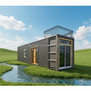 Casa Contenedor Prefabricada de 20/40 pies para Uso en Hoteles y Resorts, Moderna y Lujosa, Modular - Product Image 1