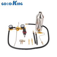 GOODKING Kit universel de nettoyage du système de carburant automobile sans démontage pour injecteur d'essence Kit de test du système de carburant 53317