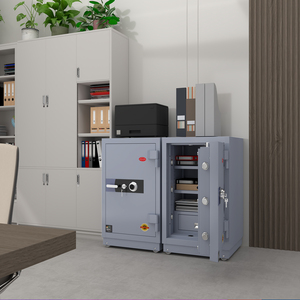 Coffre-fort mécanique à cadran haute sécurité, antivol, avec serrure à clé mécanique manuelle, en acier épais, pour la <span class=keywords><strong>maison</strong></span> et les banques - Product Image 6