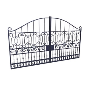 Fábrica de China Guangdong Villas Puerta de puerta de metal forjado - Product Image 3