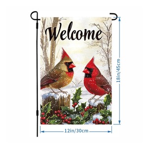 Bandera de jardín de Navidad Grinch de doble cara-<span class=keywords><strong>Merry</strong></span> <span class=keywords><strong>Grinchmas</strong></span> Yard Decor para Holiday Home/Party Decoración al aire libre - Product Image 5
