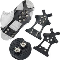 Couvre-chaussures antidérapants pour l'extérieur, crampons pour la neige et l'escalade, équipement de randonnée