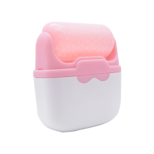 <span class=keywords><strong>Iceroller</strong></span> facial rafraîchissant la peau à usage domestique masseur facial en silicone rose soins de beauté masseur de peau meilleur rouleau de glace 2 en 1 pour le visage - Product Image 4