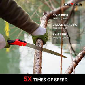 Folding mão viu para árvore poda, camping, jardinagem, caça. Madeira do corte, PVC, osso com projeto ergonômico do punho - Product Image 5