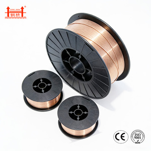 Fabrik-Lieferung Flussmittelhaltiger <span class=keywords><strong>CO2</strong></span>-Kohlenstoffstahldraht 0,8MM 1,0MM 1,2MM AWS Schweißdraht Er70s-6-1 - Product Image 1