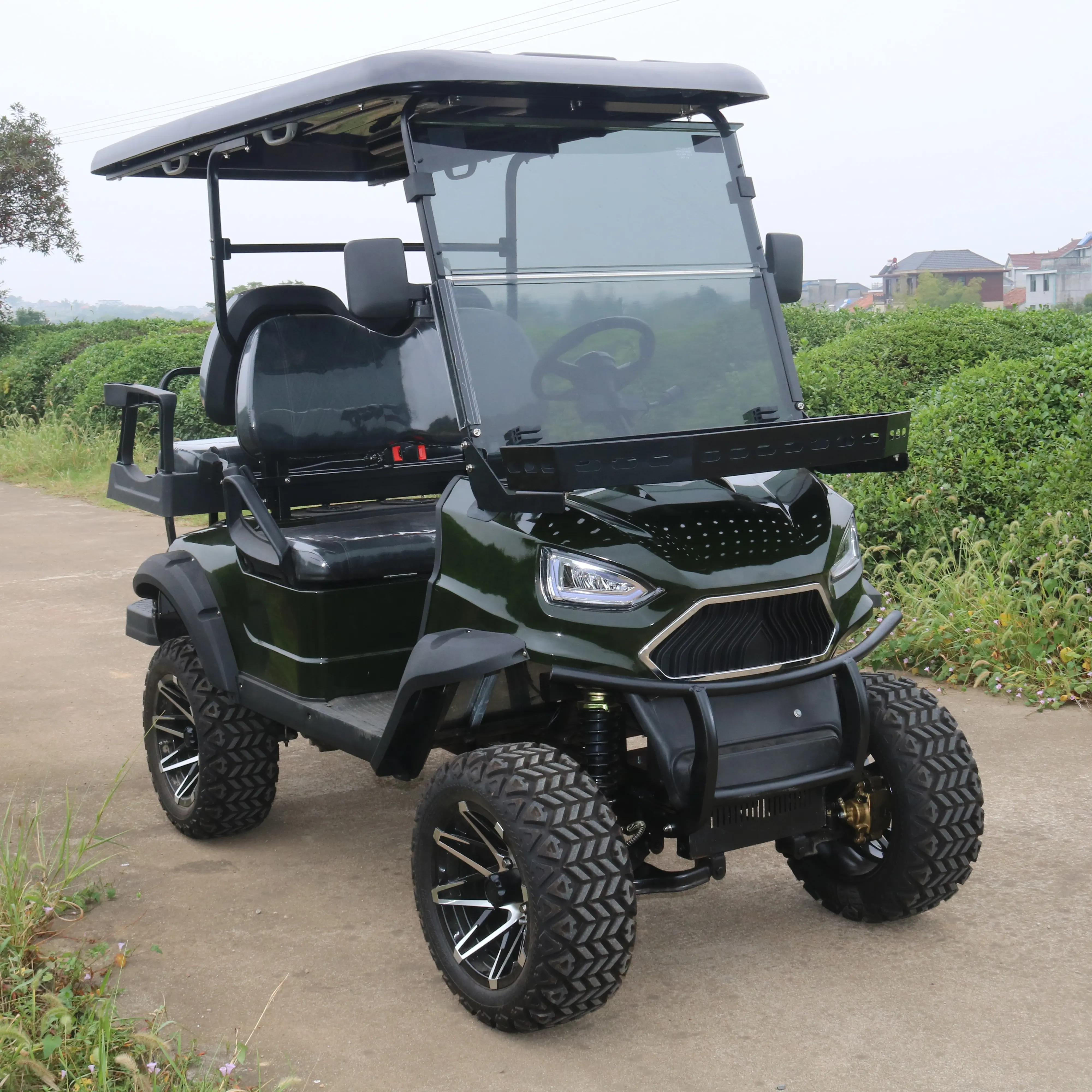 Cheap Utillity Street Legal 4 Person 48v 5kw Very Long Endurance Electric Golf Cart For Sale