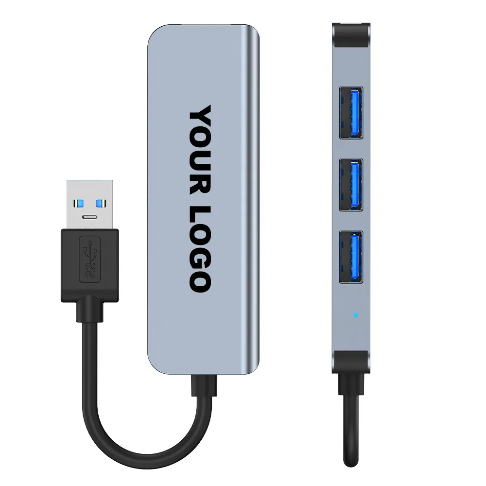 Mẫu Mới Mẫu Miễn Phí OTG 4 Trong 1 USB 3.0 Quà Tặng Khuyến Mãi Bộ Chuyển Đổi USB Dữ Liệu Đa Cổng