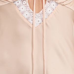 เดรสลำลองฤดูร้อนแบบใหม่ปี 2025 ตกแต่งด้วยลูกไม้ แขนกุด เซ็กซี่ แฟชั่นใหม่ ผ้าซาตินเนื้อนุ่ม สีพื้น สำหรับผู้หญิง - Product Image 4