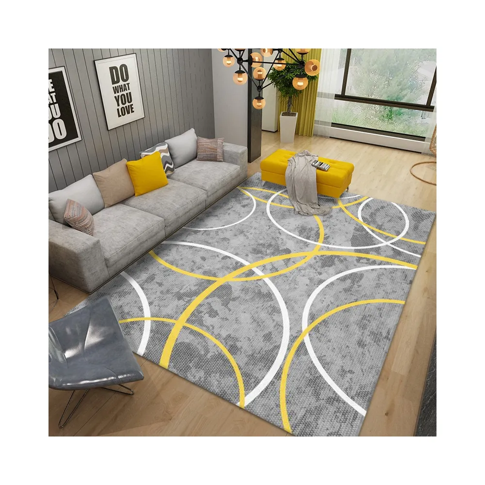 Super Soft Cozy Thick 3d print carpets Shag Microfiber Rug custom living room carpet bedroom rugs