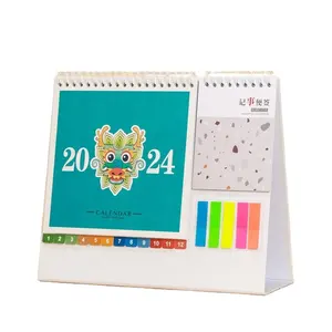 2024 настольный календарь, креативный блокнот, индексный план, карта для заметок, настольный календарь на 365 день