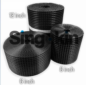 Solution de lutte antiparasitaire 6 "x 100ft Barrière de protection contre les oiseaux en acier galvanisé enduit de PVC noir pour panneaux solaires - Product Image 4