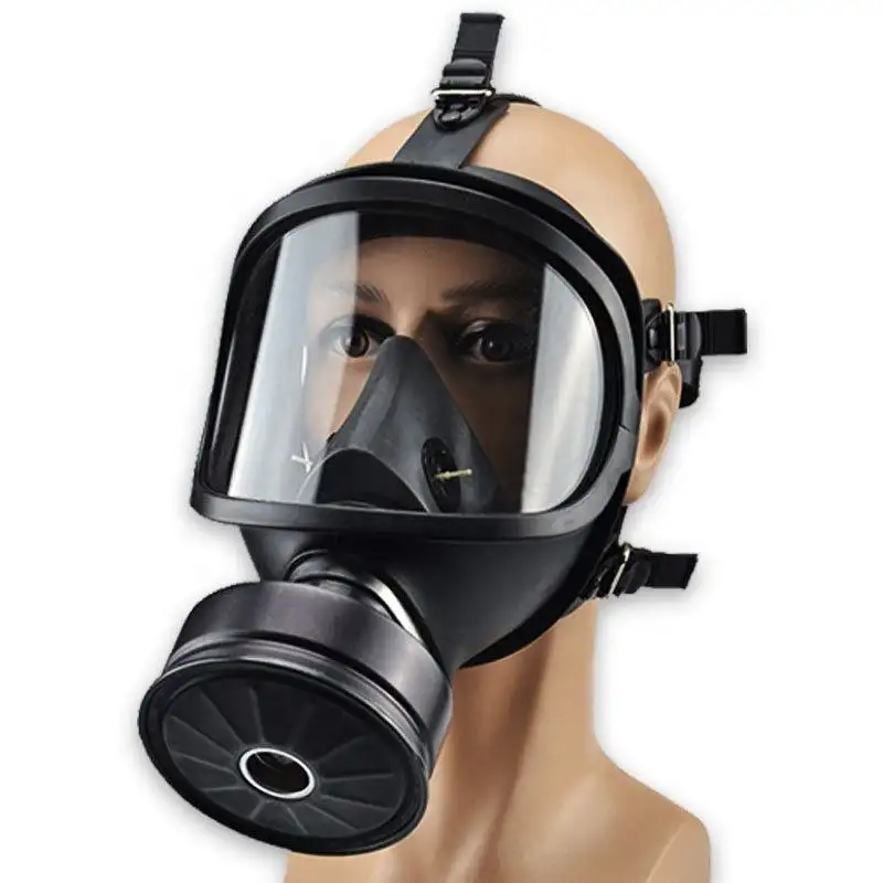 Hochwertige MF14 Vollgesichtsmaske Anti-Gas-Anstrich Chemische Atmung Maske Scba-Gasgesichtsmaske