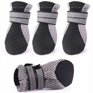 <span class=keywords><strong>Botas</strong></span> antideslizantes para <span class=keywords><strong>perros</strong></span> pequeños, medianos y grandes, Protector de pata de malla transpirable, venta al por mayor - Product Image 2