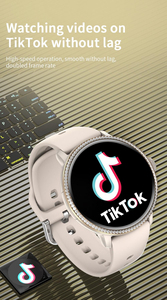 Nuevo Reloj Inteligente H80 Diamond 4G para Mujer con Tarjeta SIM, Carga Rápida, Descarga de Apps como TikTok, YouTube, <span class=keywords><strong>Facebook</strong></span> y WhatsApp - Product Image 6