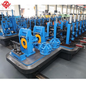 Macchina Industriale per la Produzione di Tubi in Acciaio al Carbonio, Linea di Produzione con Saldatura ad Alta Frequenza, Motore PLC, Facile Utilizzo, Cina - Product Image 4