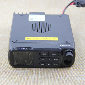 Radio de voiture double bande Qyt Kt5800 24V 25W pour camion avec balayage des canaux et design étanche - Product Image 4