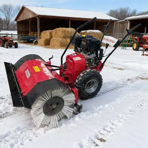 Barredora <span class=keywords><strong>de</strong></span> nieve con motor especial flexible <span class=keywords><strong>de</strong></span> 13HP, escoba pequeña para el hogar, patio exterior multiusos para áreas alpinas, barredora <span class=keywords><strong>de</strong></span> nieve - Product Image 6
