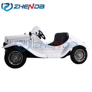 Zhenda New Energy Retro Vehicle Powerful Vintage Electric Buggy Lead Acid <b>Battery</b> Single Classic Car Steel Structure Park - Product Image 5