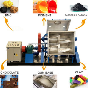 Máy Trộn Nhào Hai Lưỡi Z Bán Phá Giá Thủy Lực 200L/500L Máy Trộn Kẹo Cao Su Hai Cánh Tay Sigma Làm Nóng Bằng Điện Giá Máy - Product Image 6