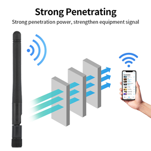 KXANT Échantillon gratuit 2.4-2.5GHz/5.185-825GHz Gamme de fréquences <span class=keywords><strong>Routeur</strong></span> wi-fi <span class=keywords><strong>portable</strong></span> à large bande 3g Antenne omini rotative - Product Image 5