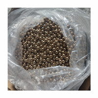 Billes sphériques en laiton poli pur à 65 %/99,99 %, qualité G10-G1000, résistantes à la corrosion, 3 mm, 4 mm, 5 mm, 5,95 mm, 6 mm, 8 mm, 10 mm, 12 mm