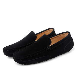 Mocassins classiques confortables en cuir de vachette suédé, légers, confortables, à <span class=keywords><strong>semelle</strong></span> souple, pour la marche, décontractés, pour la conduite, pour hommes - Product Image 2