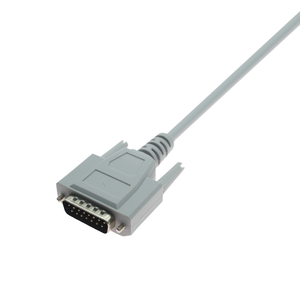Chất lượng cao <span class=keywords><strong>ECG</strong></span>-9130K 10 dẫn 15 pin Snap IEC một mảnh ekg cáp cho Nihon kohden bệnh nhân giám sát <span class=keywords><strong>ECG</strong></span> Cáp 12 chì - Product Image 2
